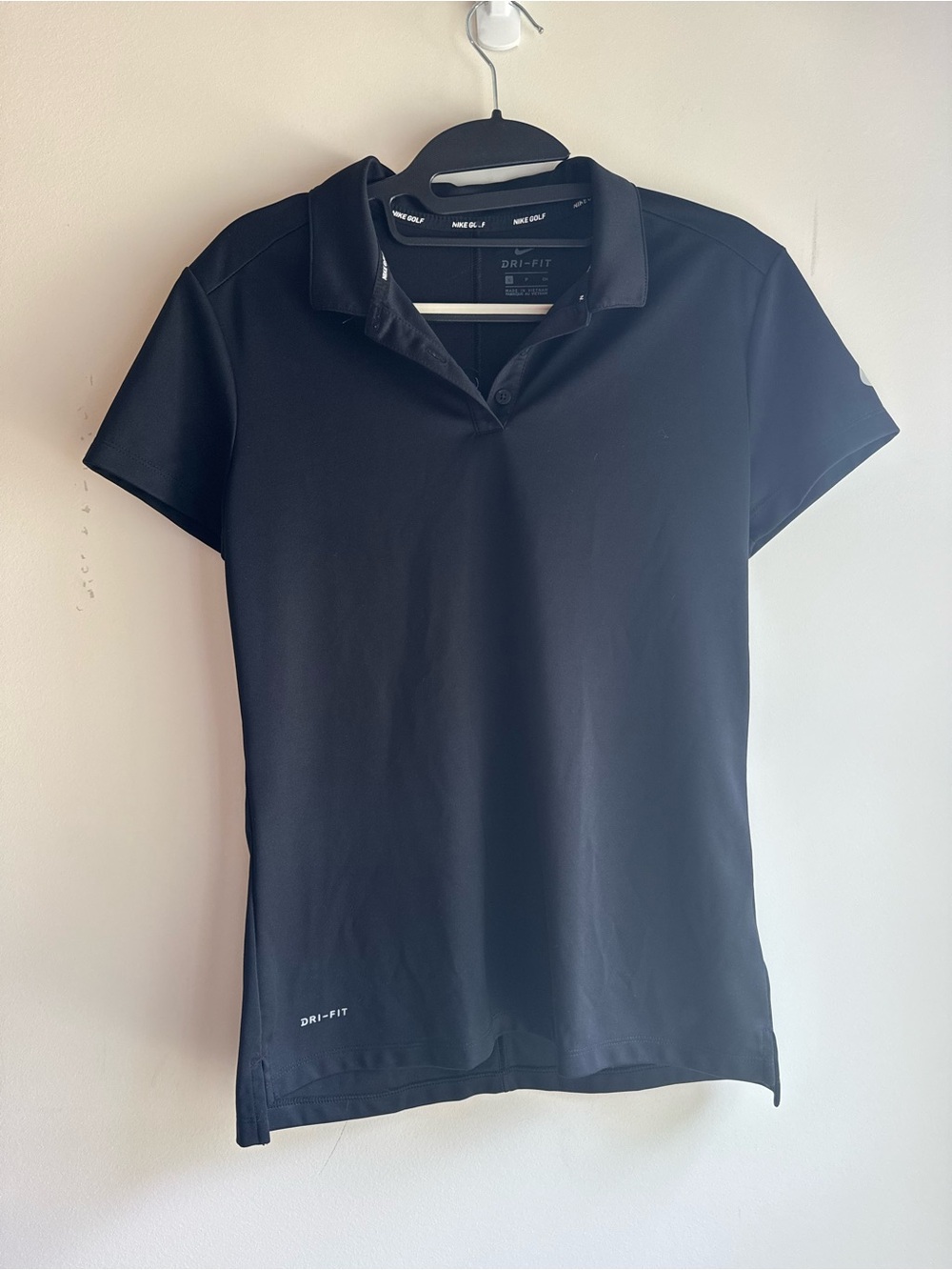 Nike Black Dri-FIT Golf Polo